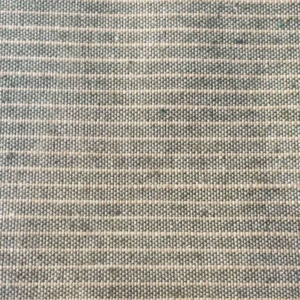 Grey Striped Linen Table Runner 13 x 95 Cloth Rustic Country Eco-Friendly New - Picture 5 of 7